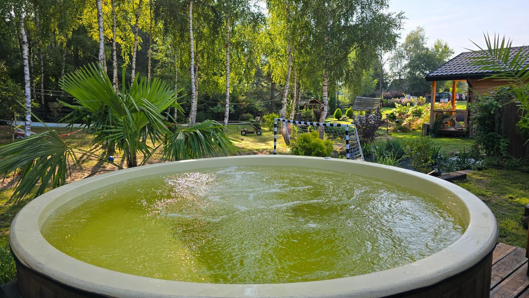 Vip Village Las Woda Rower - Podgrzewany Basen, Balia, Sauna Miedzierza エクステリア 写真