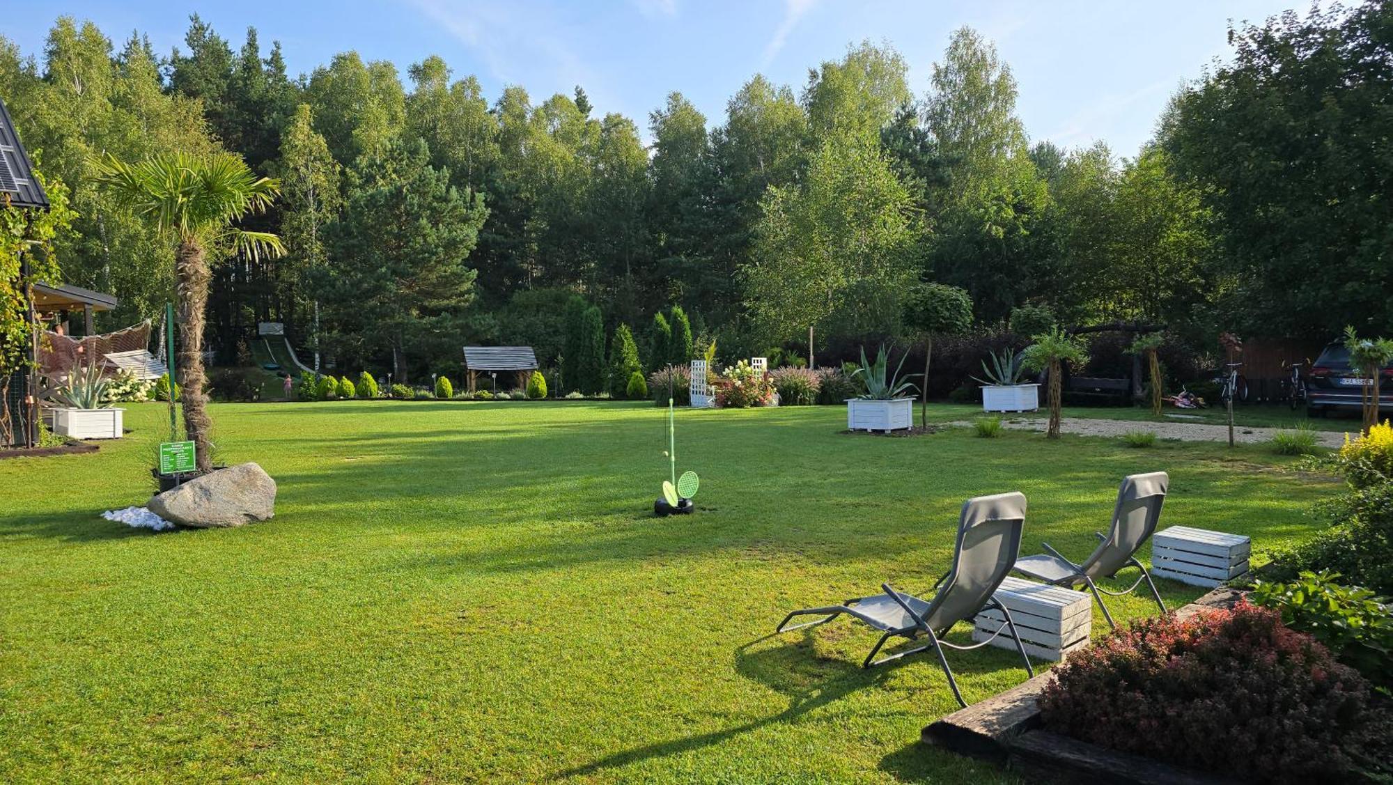 Vip Village Las Woda Rower - Podgrzewany Basen, Balia, Sauna Miedzierza エクステリア 写真