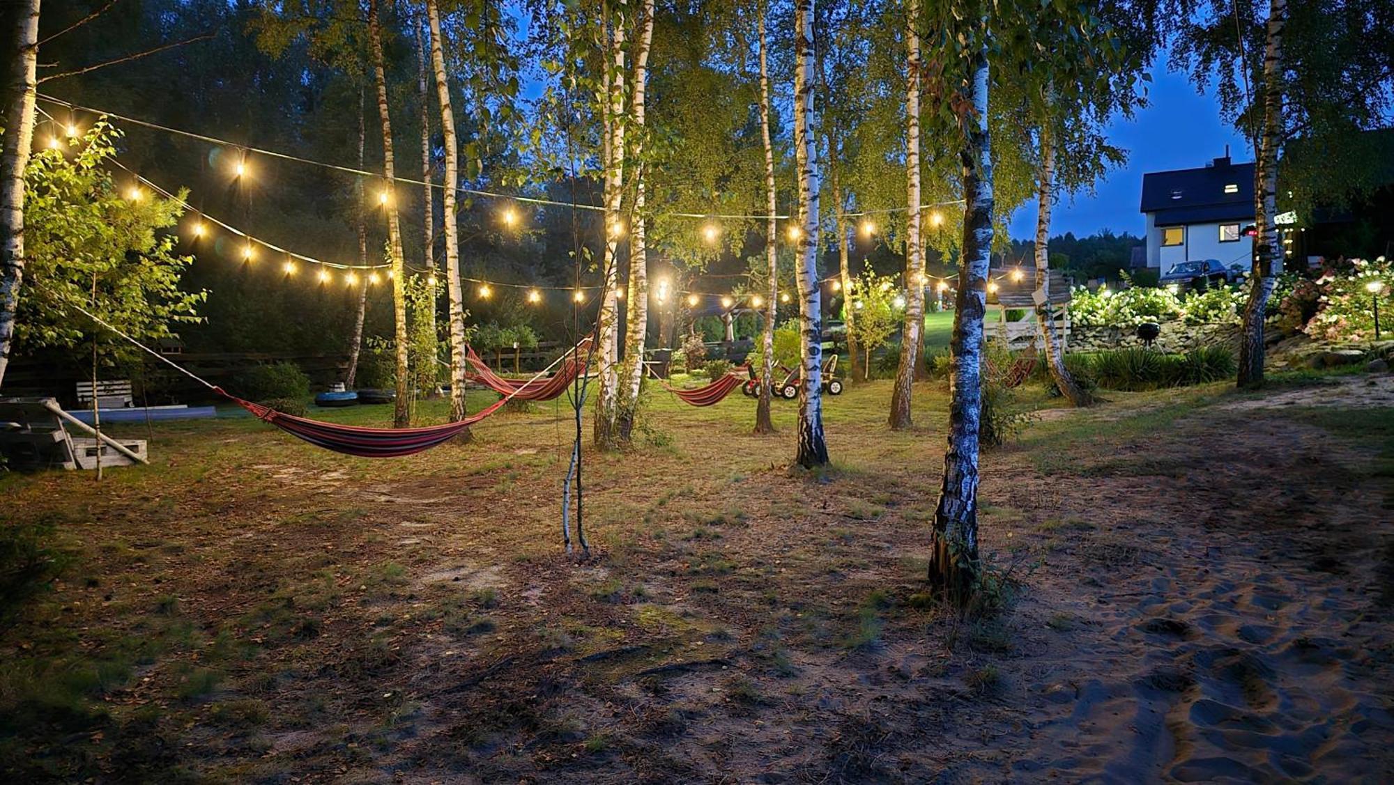 Vip Village Las Woda Rower - Podgrzewany Basen, Balia, Sauna Miedzierza エクステリア 写真